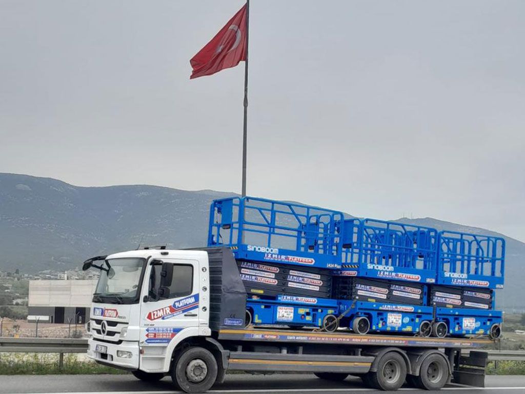 HZMET BLGELERMZ / ZMR BAYRAKLI PLATFORM MANLFT KRALAMA